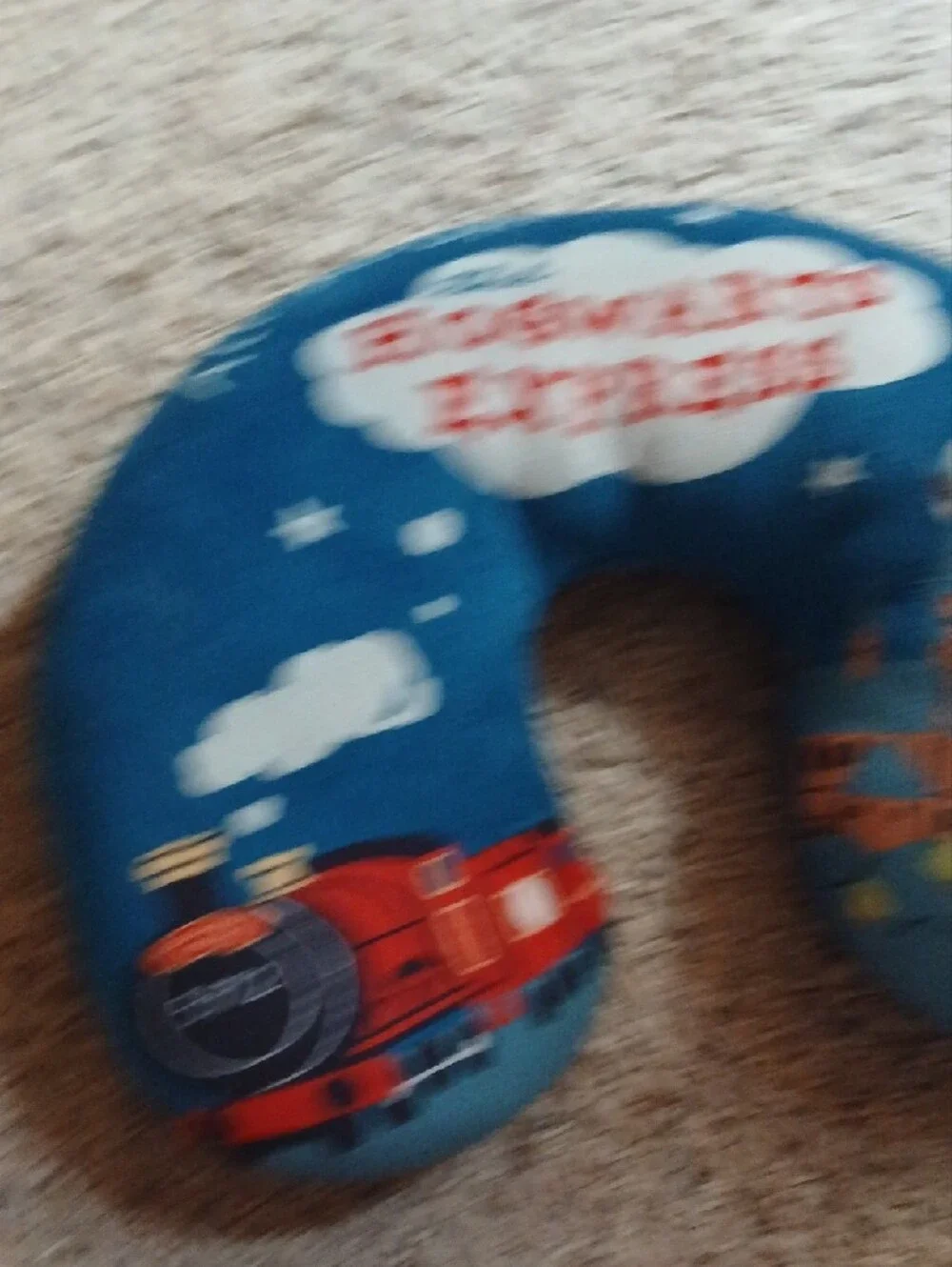 Hogwarts Express Blue Travel Neck Pillow